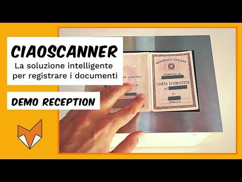 CIAOSCANNER - LETTORE DOCUMENTI INTELLIGENTE PER IL TUO HOTEL